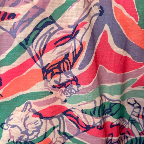 Lilly Pulitzer luxletic Tiger Print Shirt - Picture 3 of 6